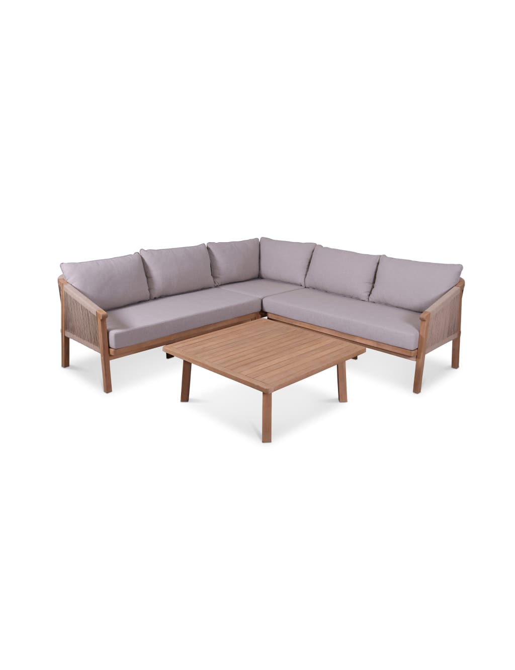 Roma 5 Seater Garden Corner Sofa Set 4 of 5