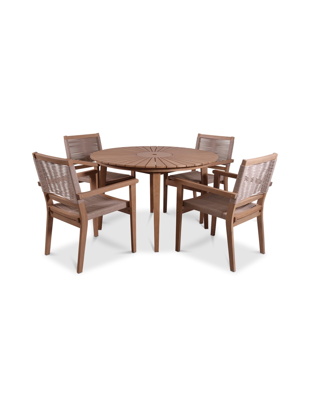 Roma 4 Seater Garden Table & Chairs 3 of 4