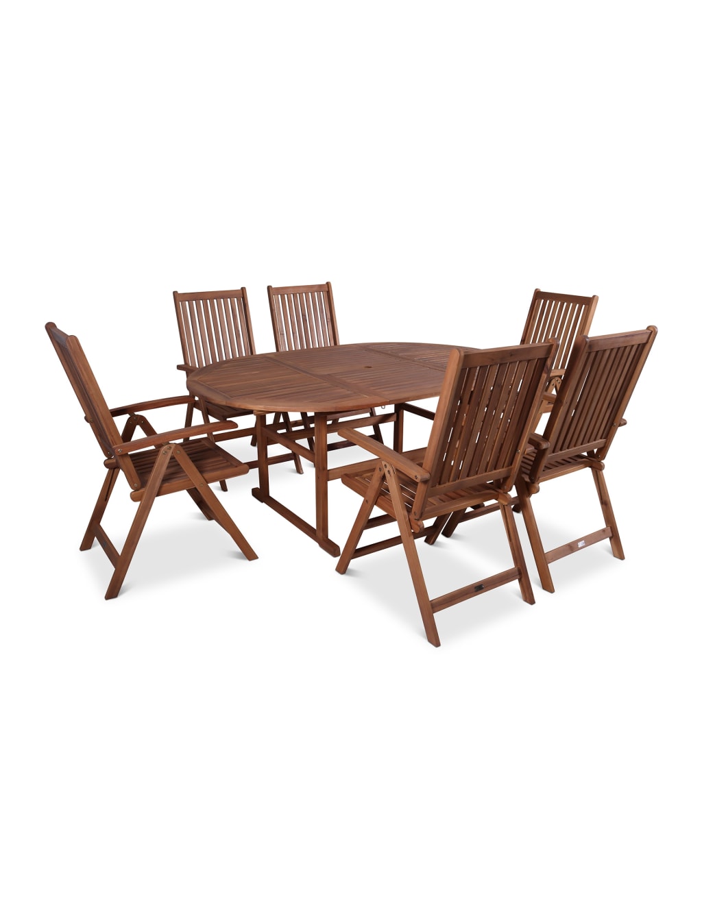 Turnbury 6 Seater Garden Table & Chairs 3 of 4