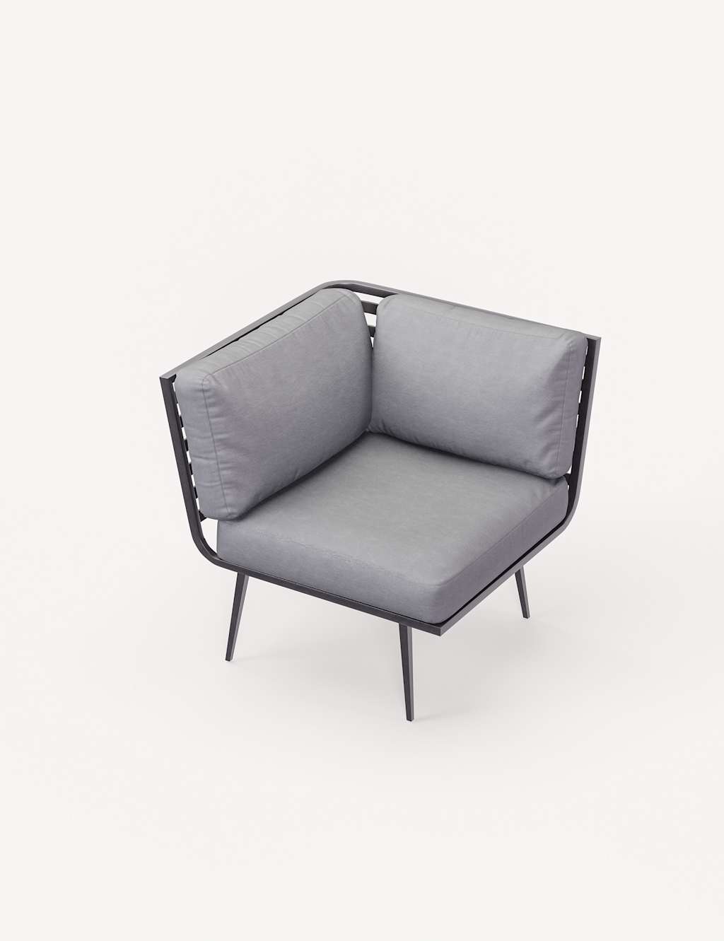 Mayfair Fire Pit Corner Lounging Set With 2 Benches 10 of 15