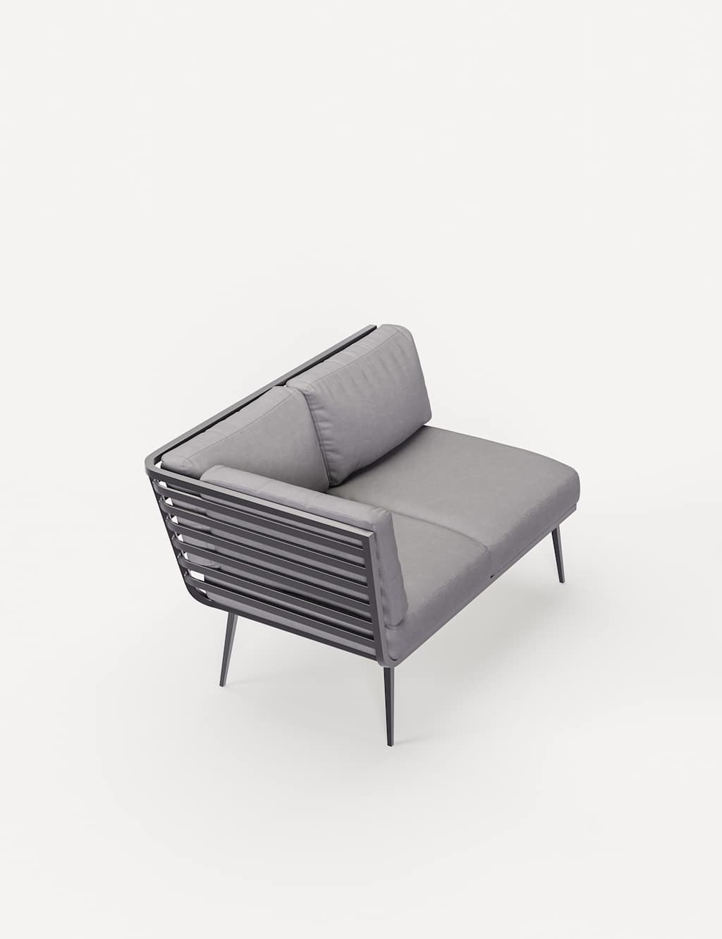 Mayfair Fire Pit Corner Lounging Set With 2 Benches 11 of 15
