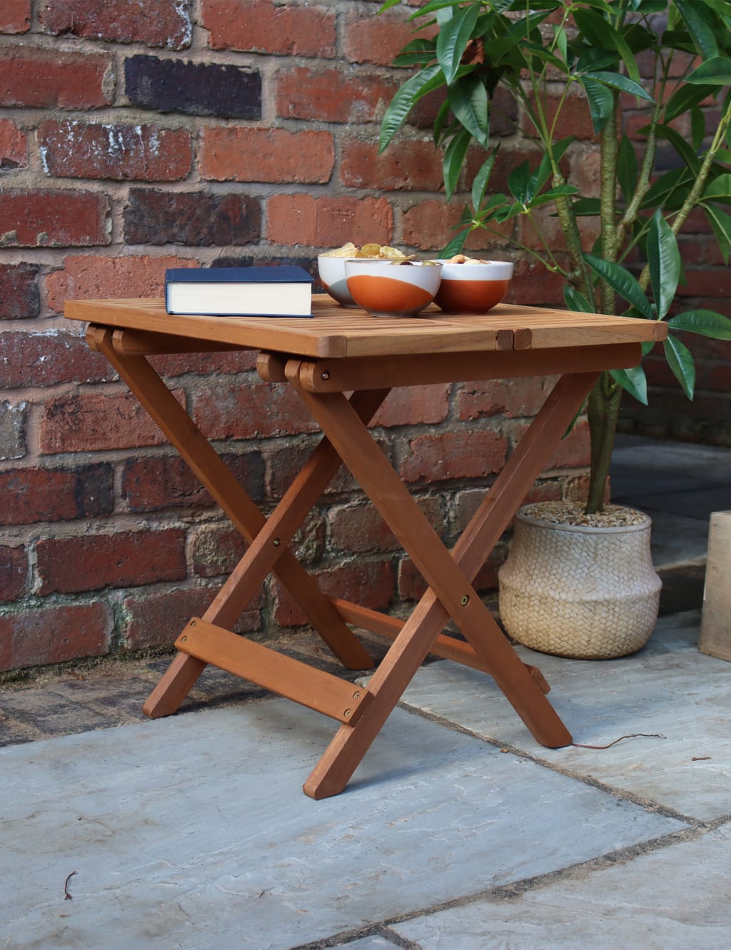 Turnbury Folding Garden Side Table 4 of 5
