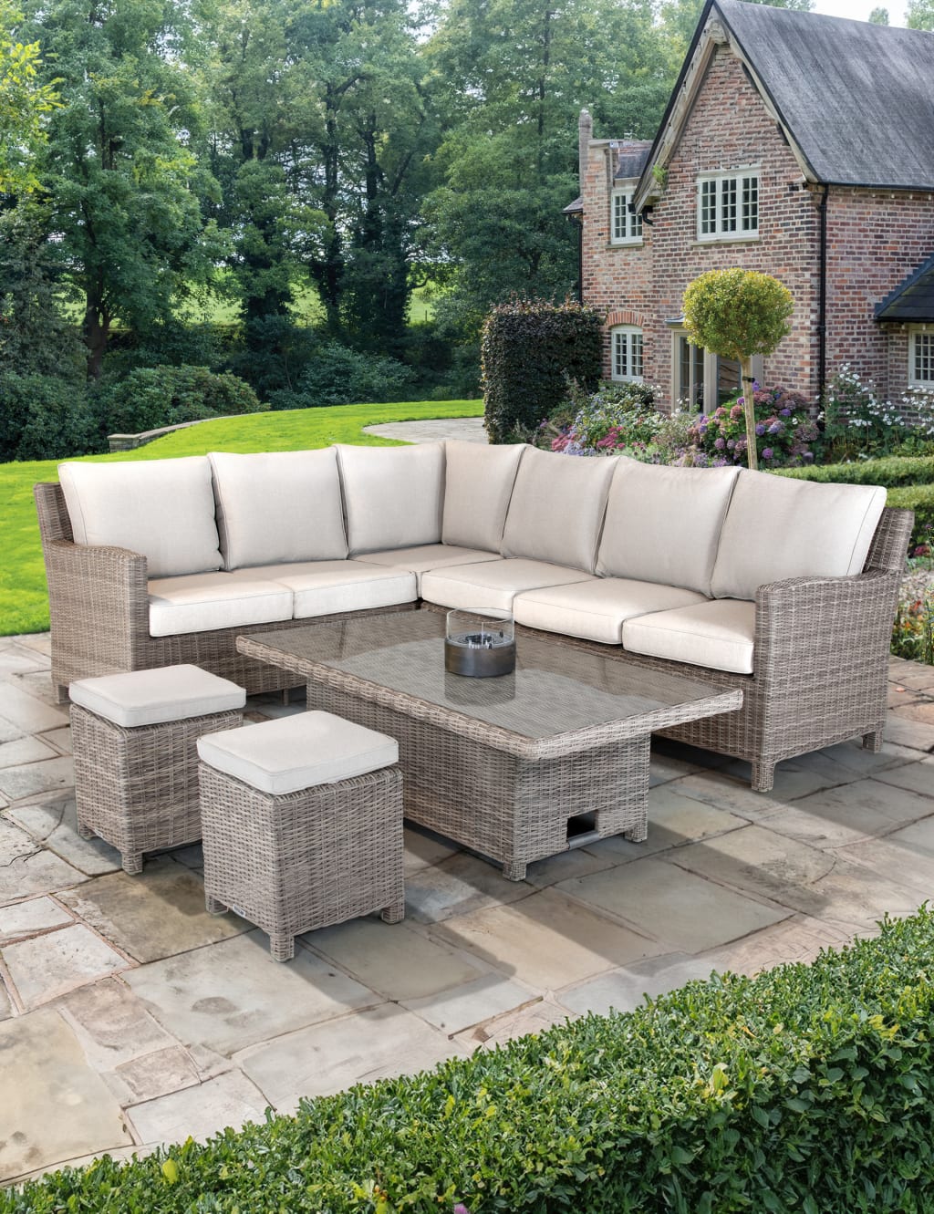 Palma Garden Corner Sofa Dining Set | Kettler | M&S