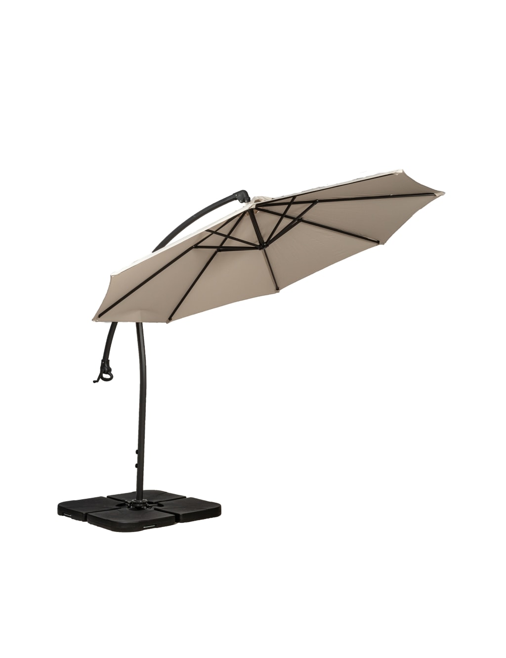 Deluxe 3m Cantilever Parasol 3 of 7