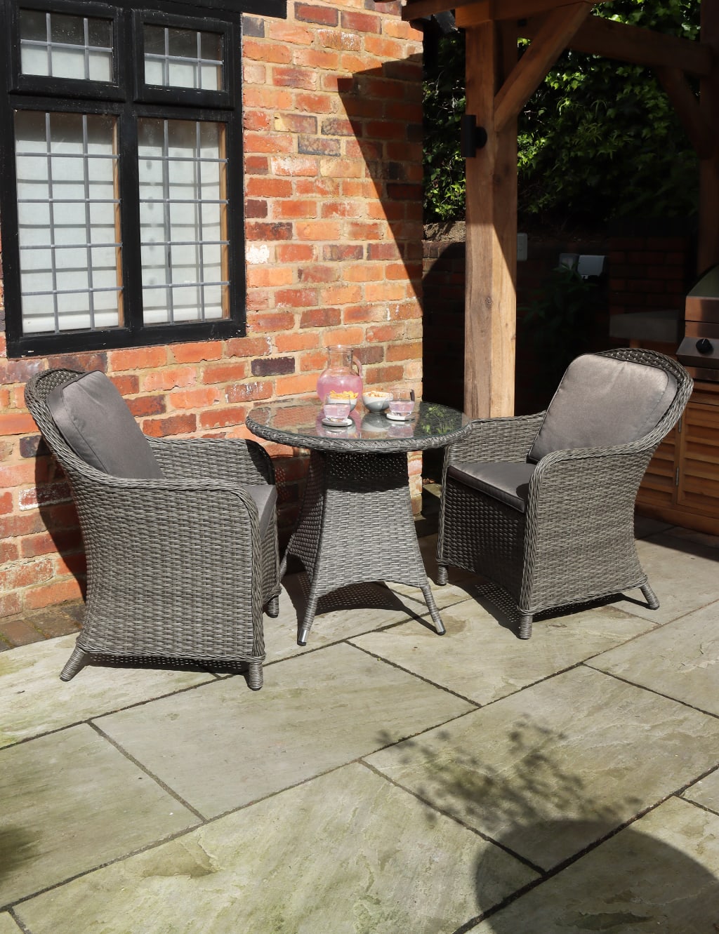 Paris Imperial 2 Seater Bistro Set 1 of 2