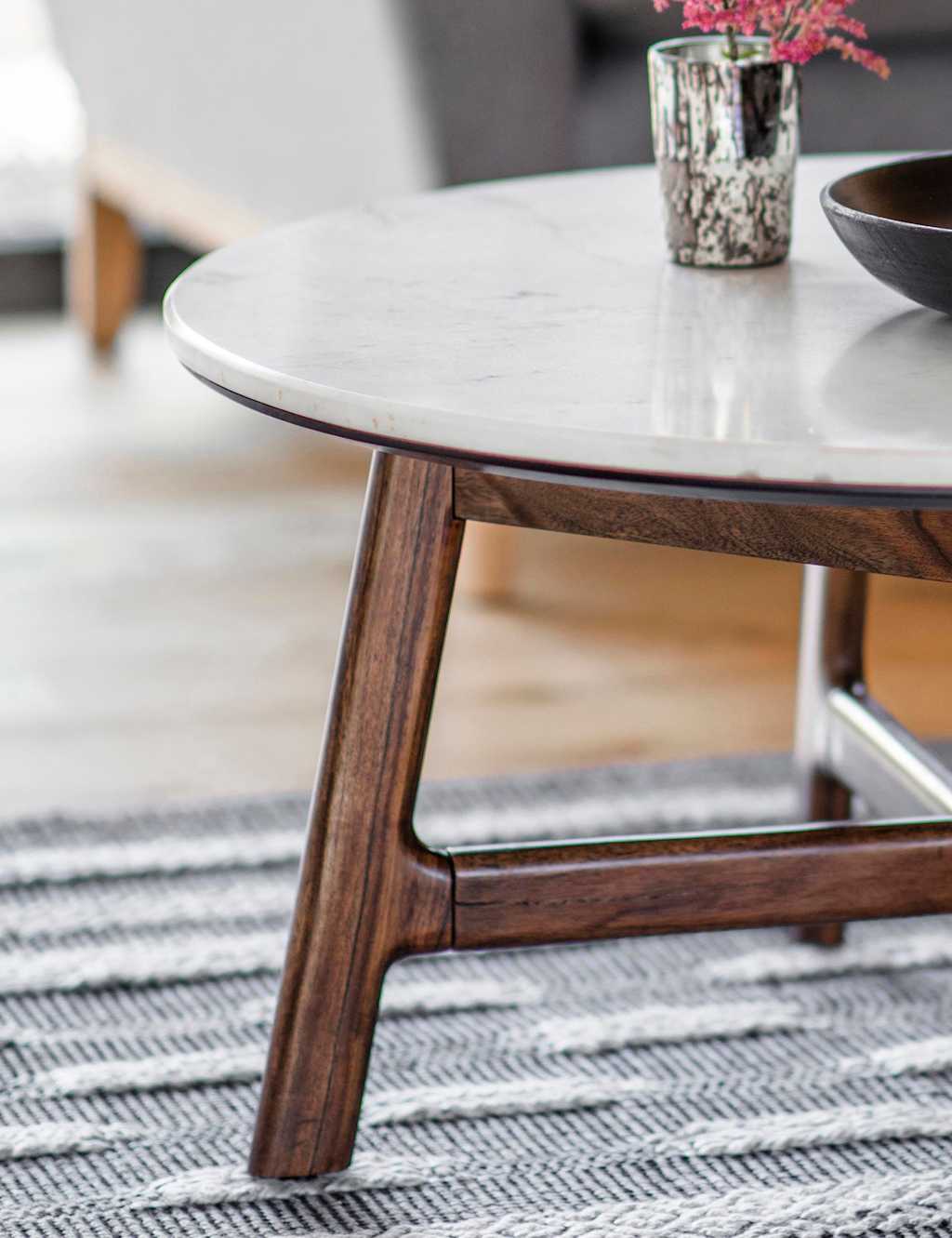 Barcelona Round Coffee Table 3 of 3