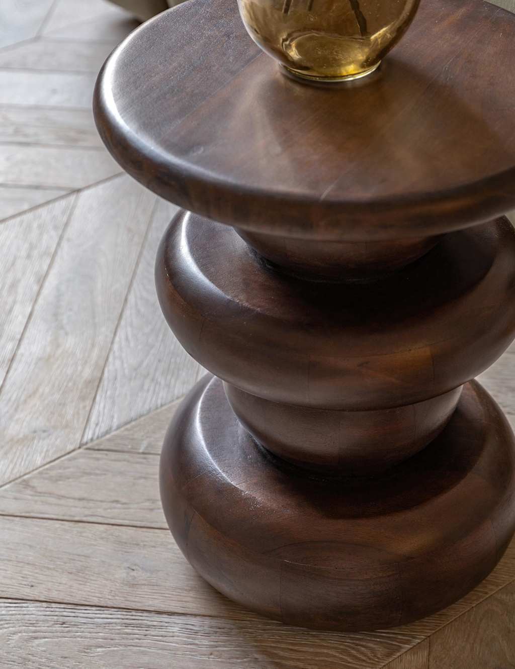 Sculpt Round Side Table 3 of 4