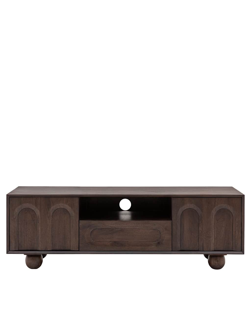 Arc Mango Wood TV Unit 2 of 5