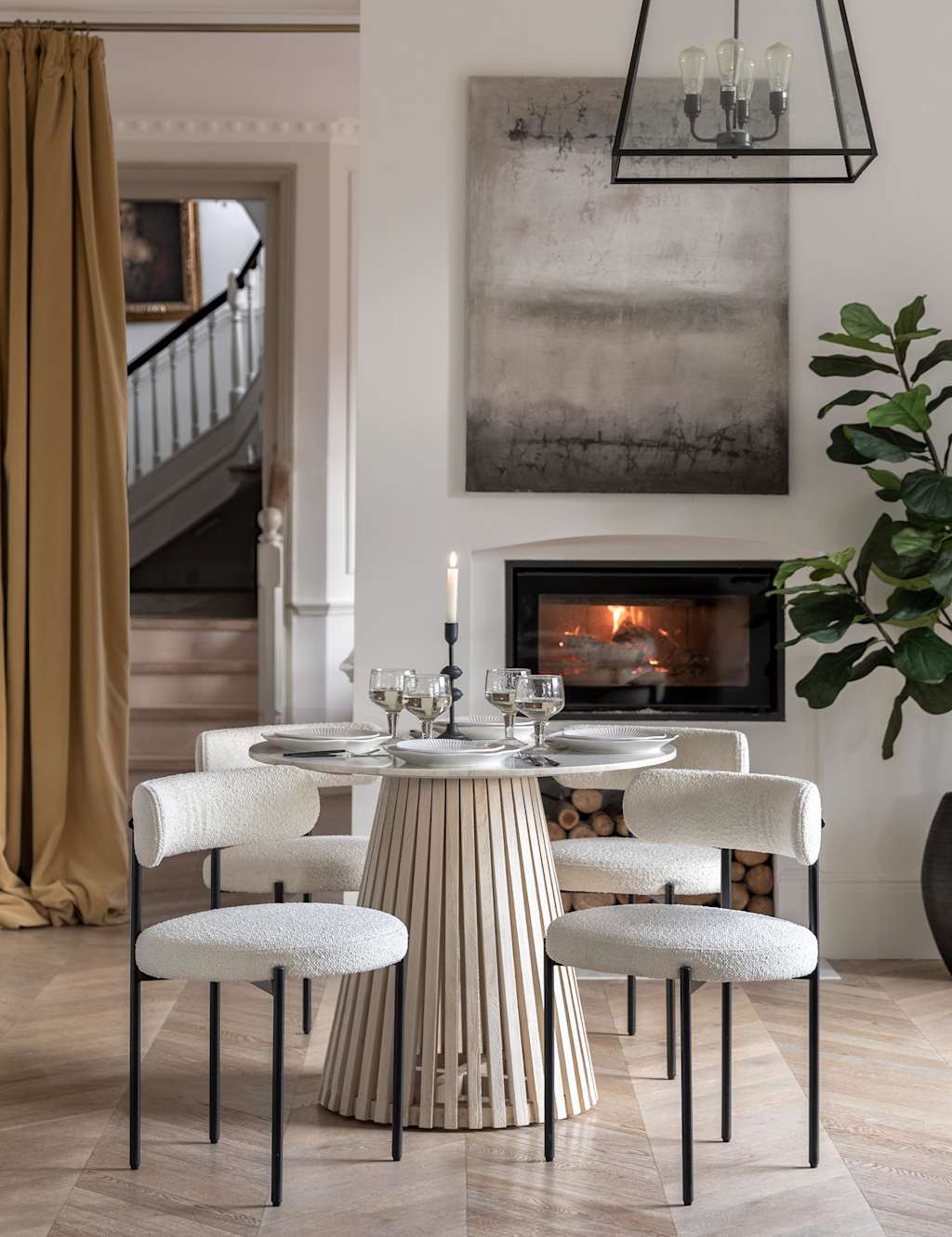 Set of 2 Aveley Dining Chairs 3 of 5