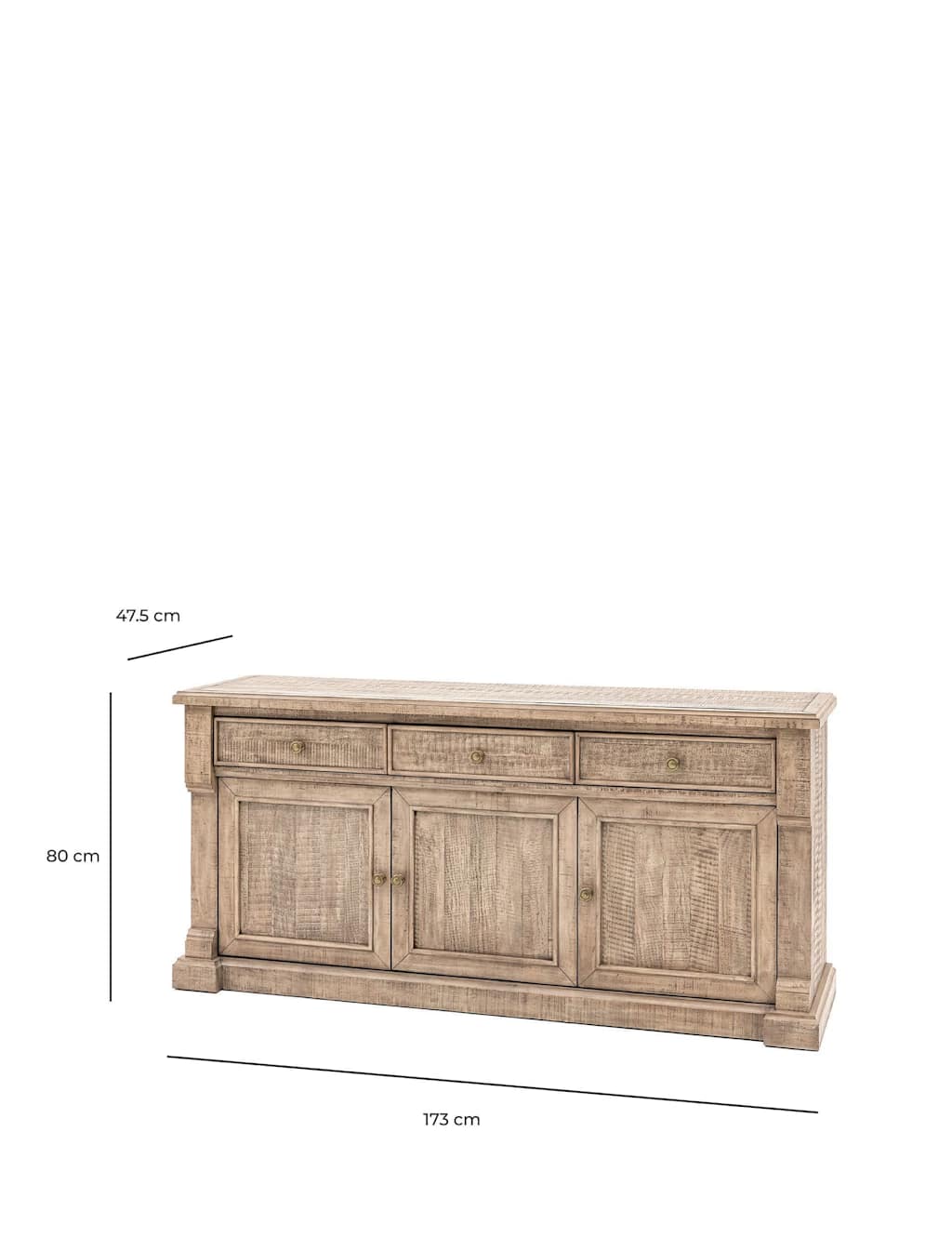 Vancouver 3 Door Sideboard 5 of 5
