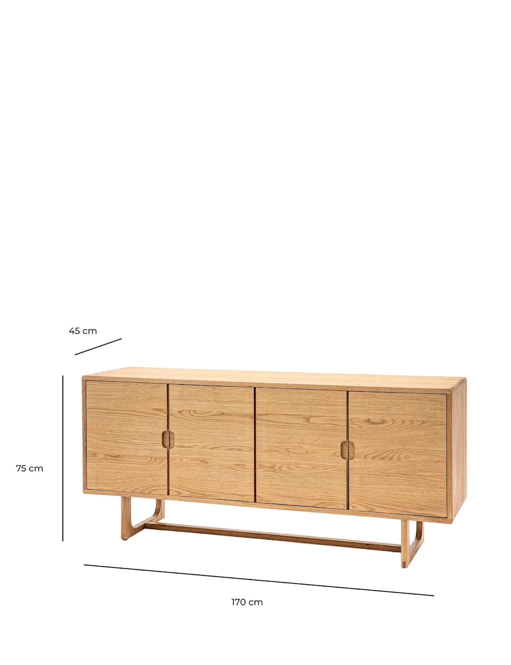 Craft 4 Door Sideboard 5 of 5
