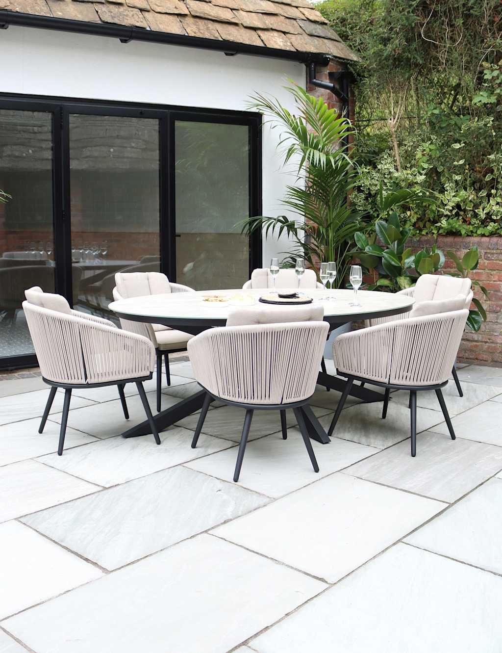 Bali 6 Seater Dining Set 1 of 5