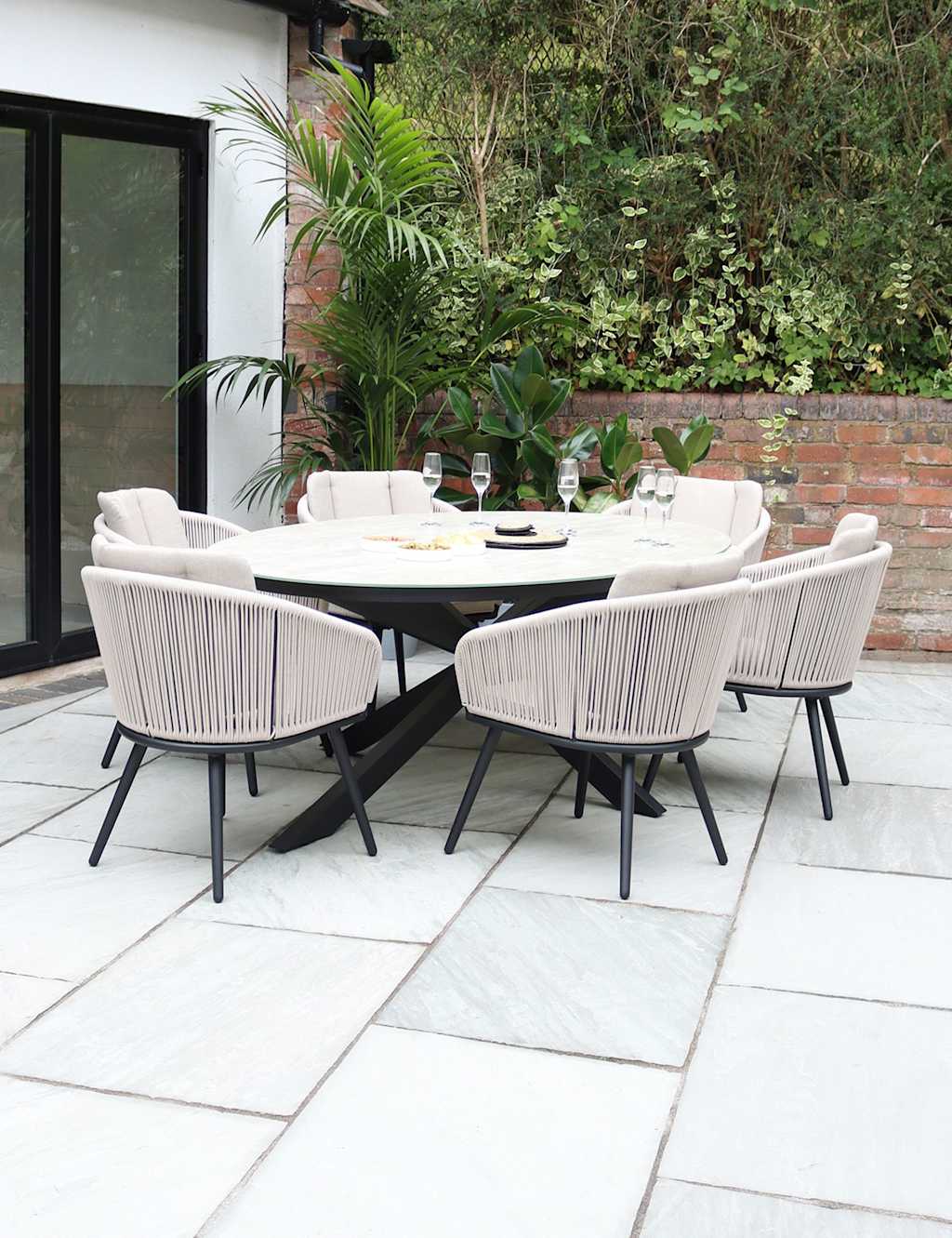 Bali 6 Seater Dining Set 2 of 5