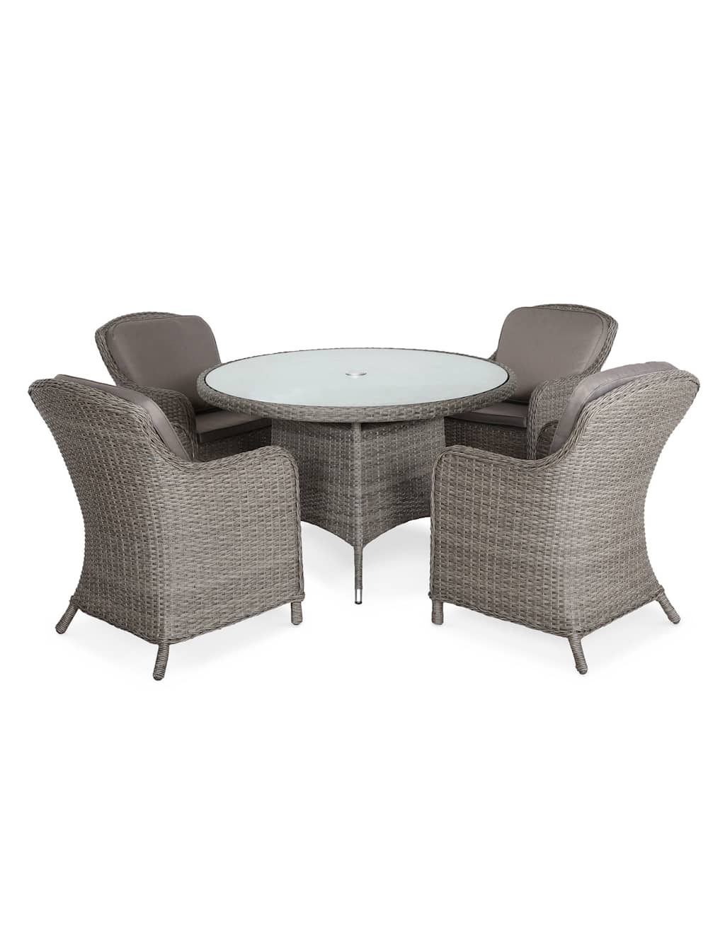 Paris Rattan 4 Seater Dining Set 2 of 6