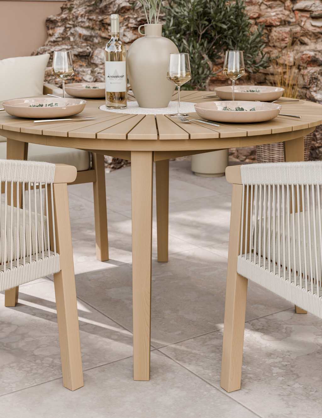Roma 4 Seater Dining Set 3 of 7