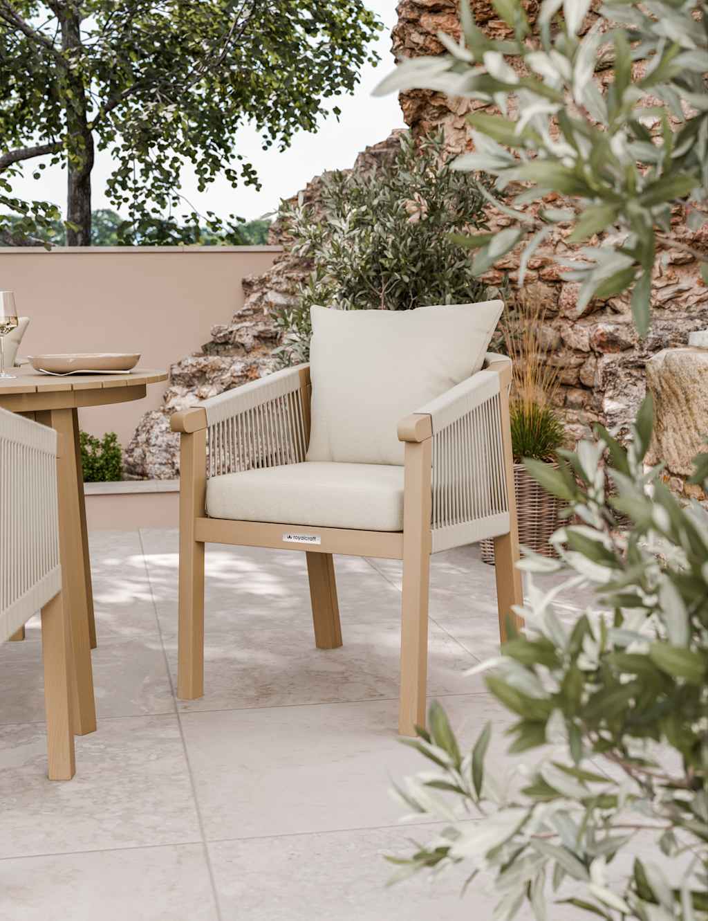 Roma 4 Seater Dining Set 5 of 7