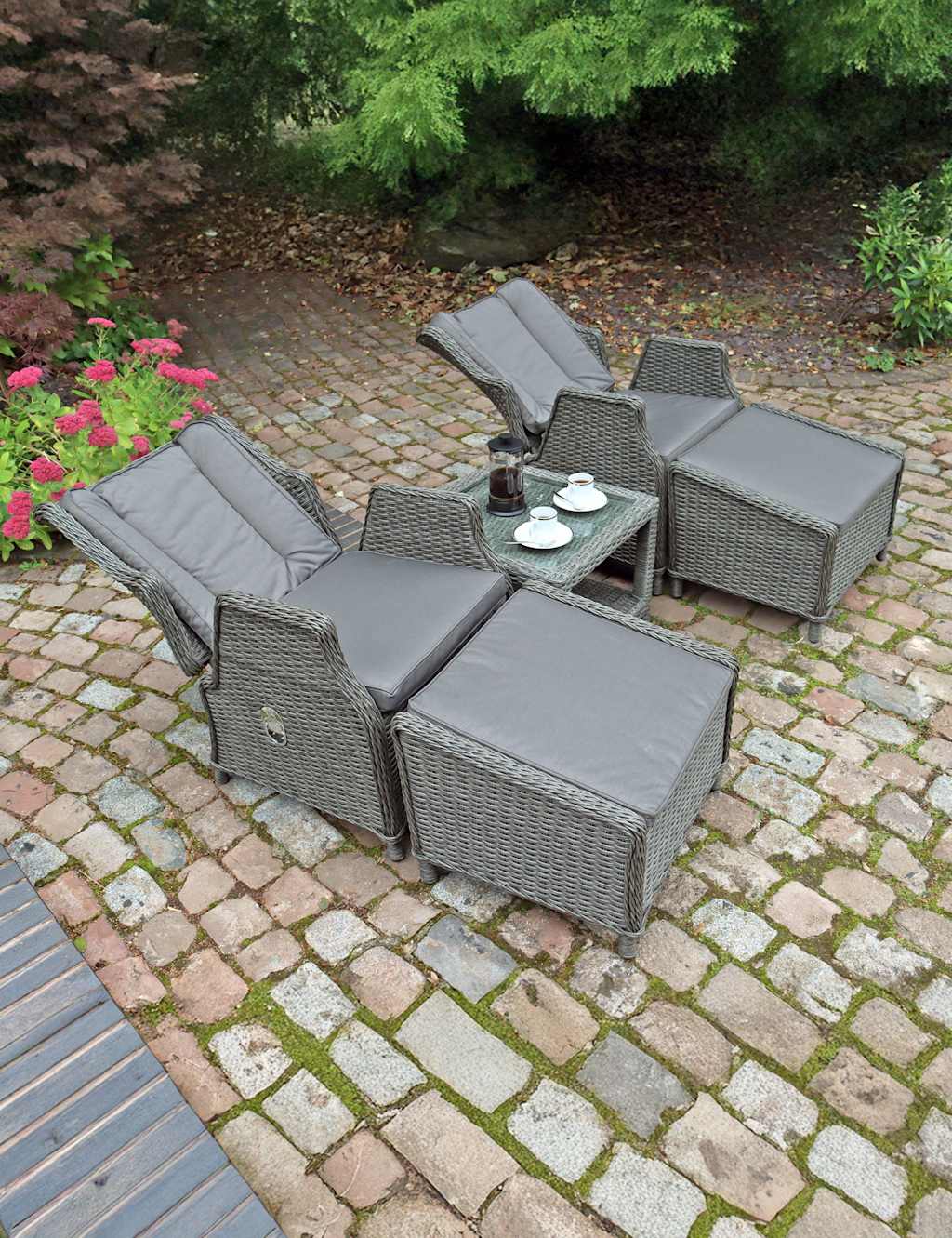 Paris Rattan Lounge Set 3 of 5