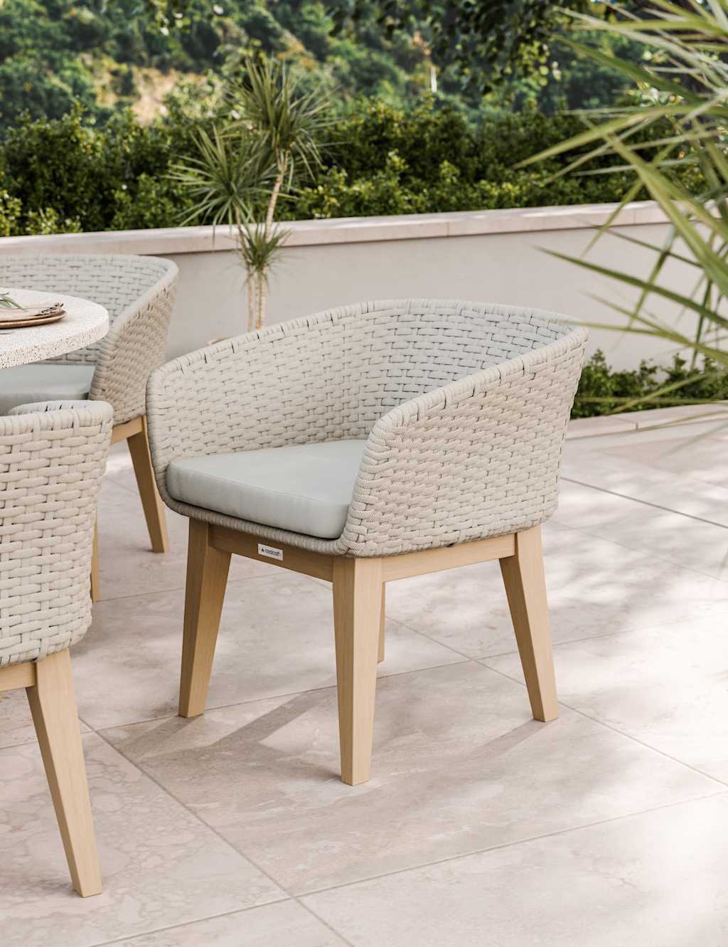 Astral 6 Seater Garden Table and Chairs 2 of 6