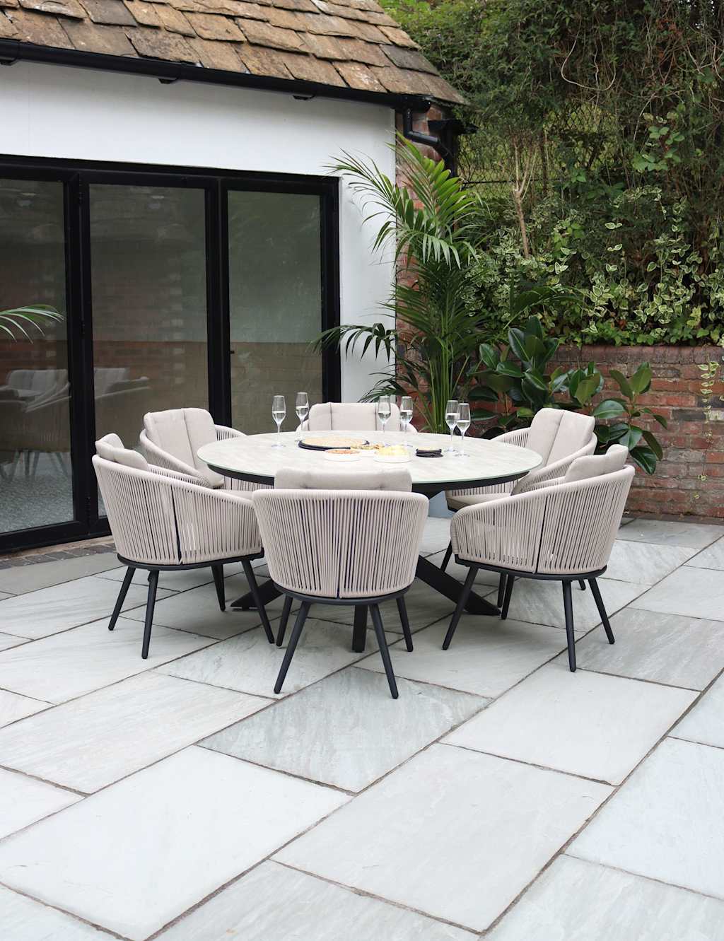 Bali 6 Seater Dining Set 1 of 7