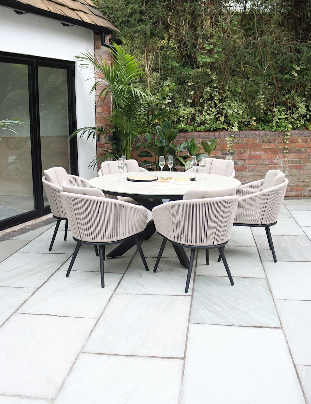 Bali 6 Seater Dining Set 2 of 7