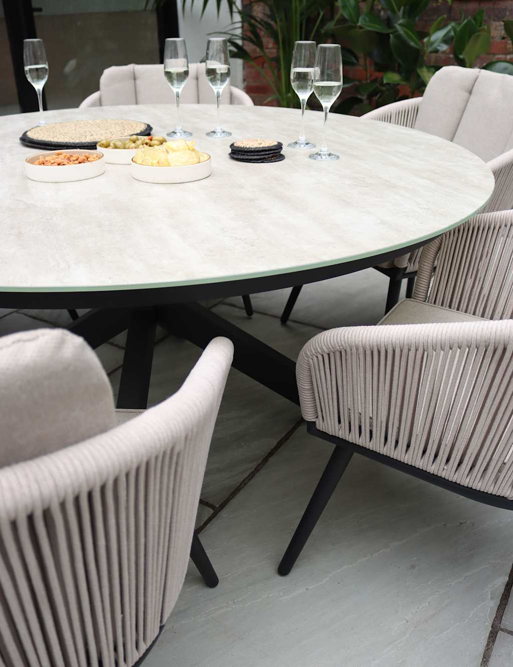 Bali 6 Seater Dining Set 3 of 7