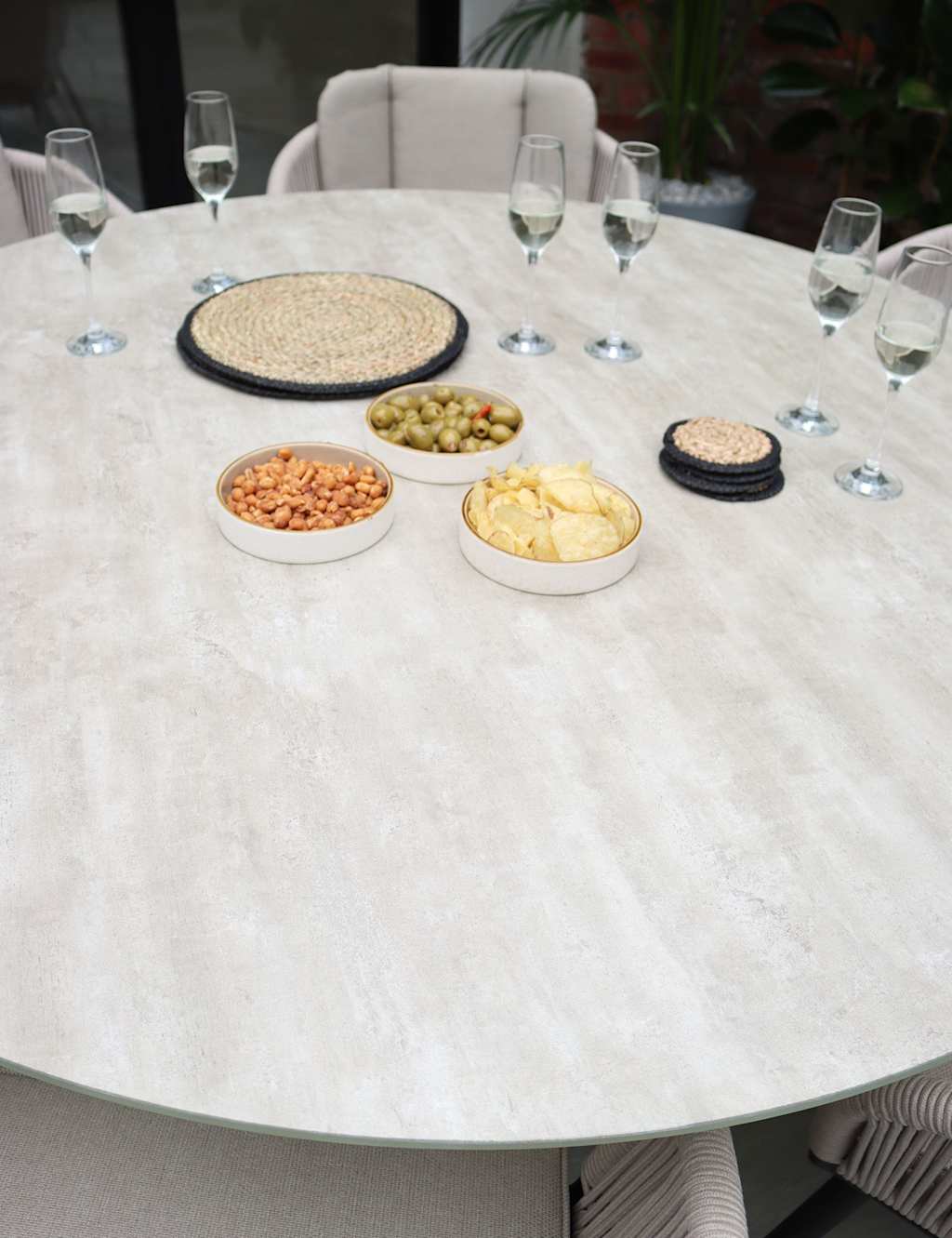 Bali 6 Seater Dining Set 5 of 7