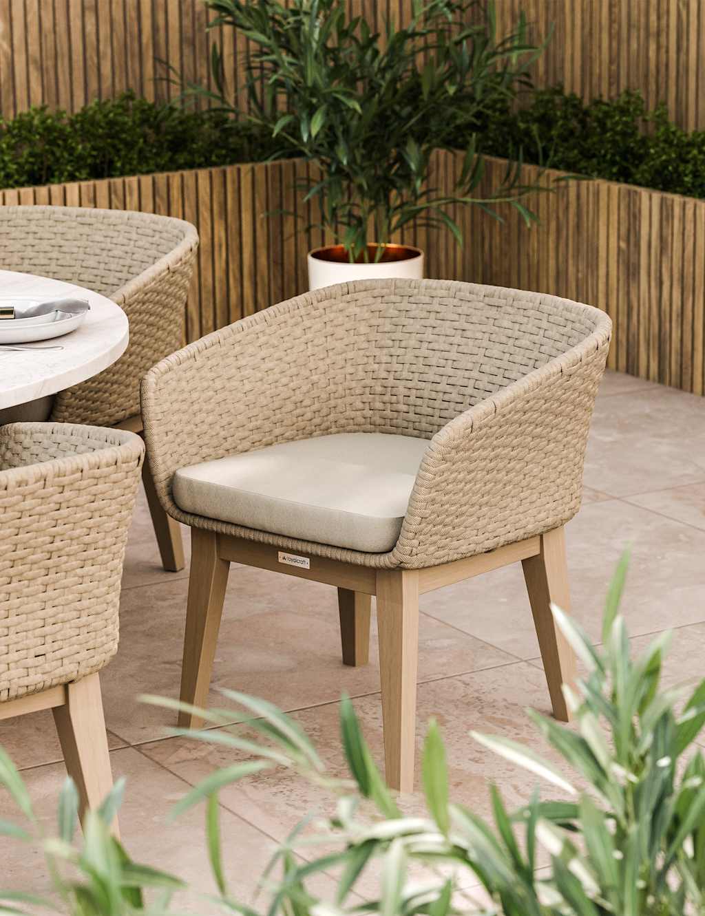 Saturn 6 Seater Dining Set 4 of 7