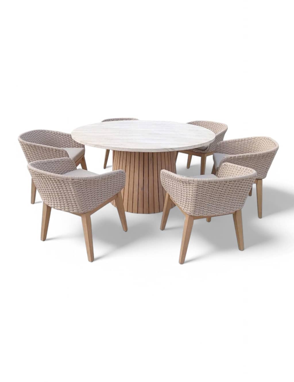 Saturn 6 Seater Dining Set 2 of 7