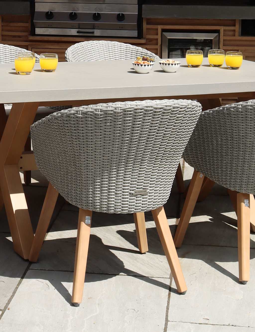 Luna 6 Seater Dining Set 10 of 12