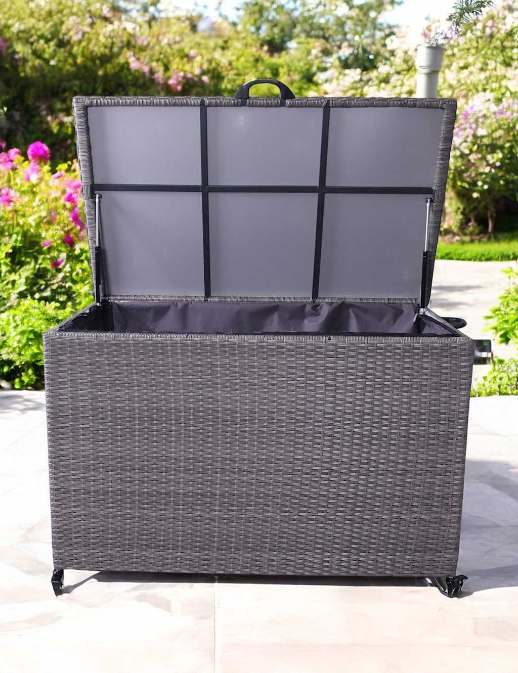 Rattan Cushion Storage Box 510L 2 of 2