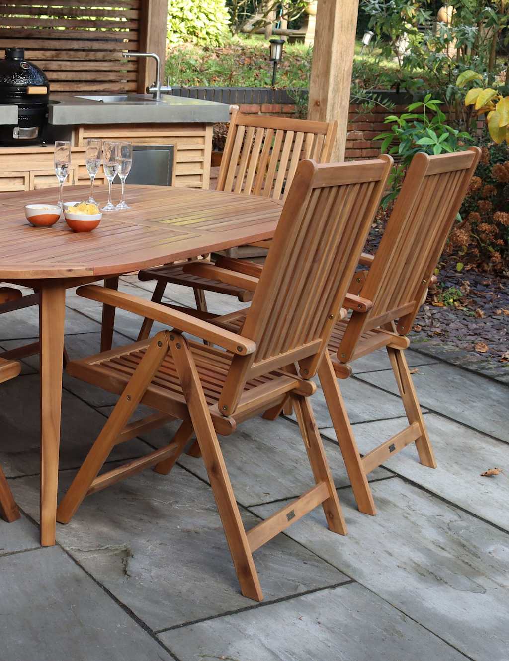 Ellipse Manhattan 6 Seater Dining Set 4 of 8