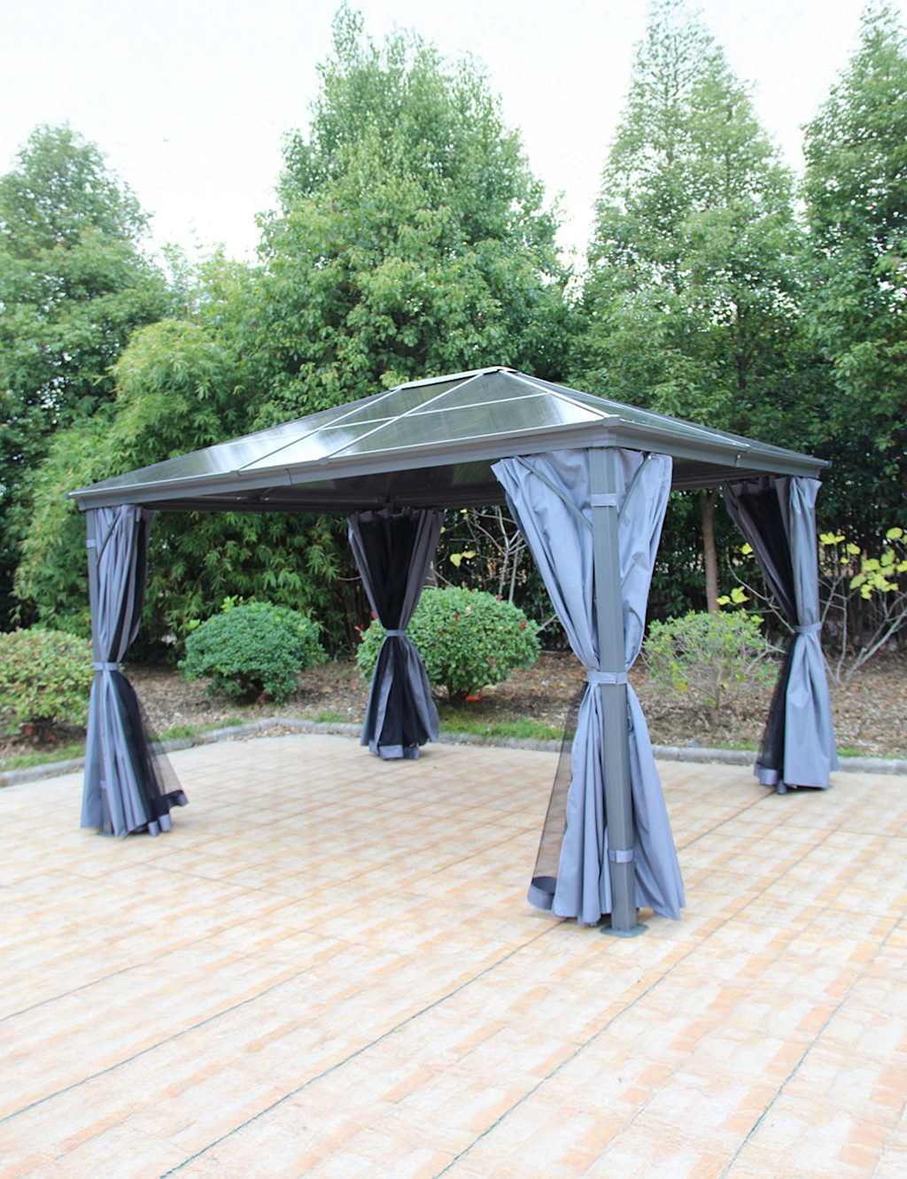 Lugano 3m x 3.6m Rectangle Gazebo 1 of 7