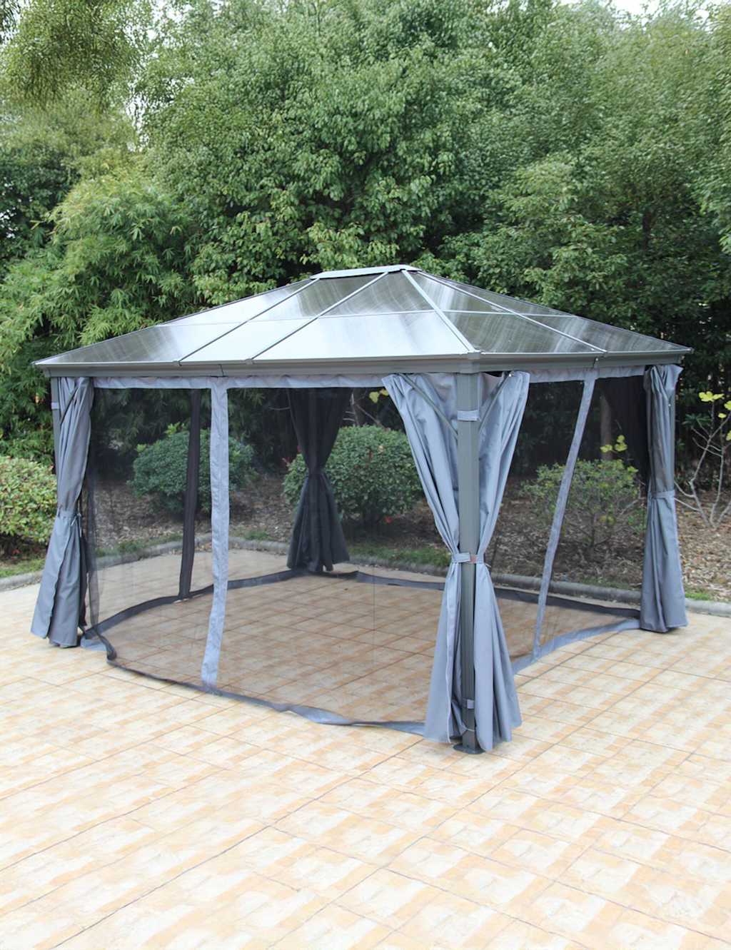 Lugano 3m x 3.6m Rectangle Gazebo 2 of 7