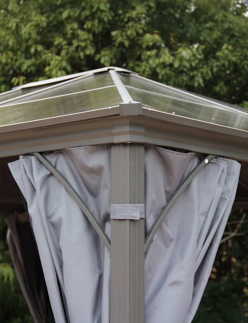 Lugano 3m x 3.6m Rectangle Gazebo 3 of 7