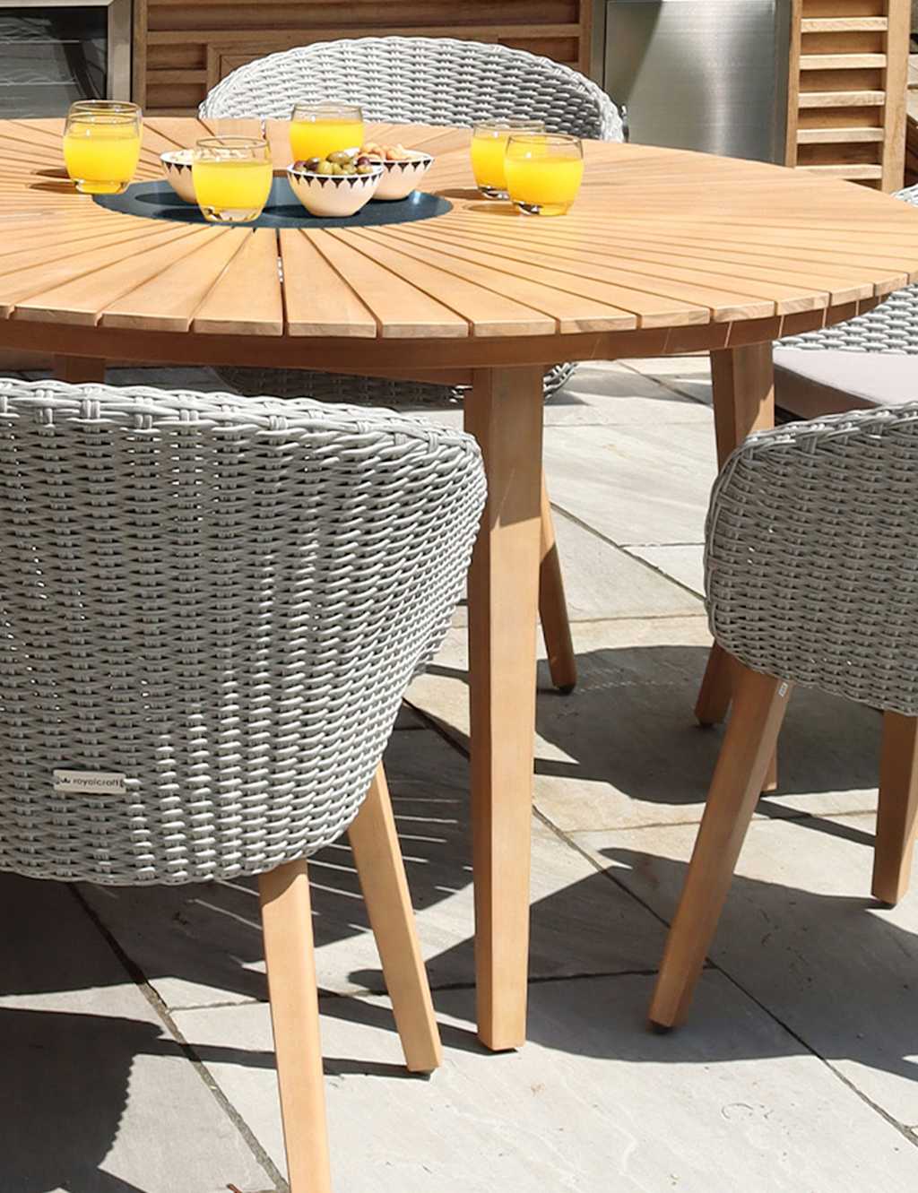 Roma 6 Seater Dining Set 7 of 10