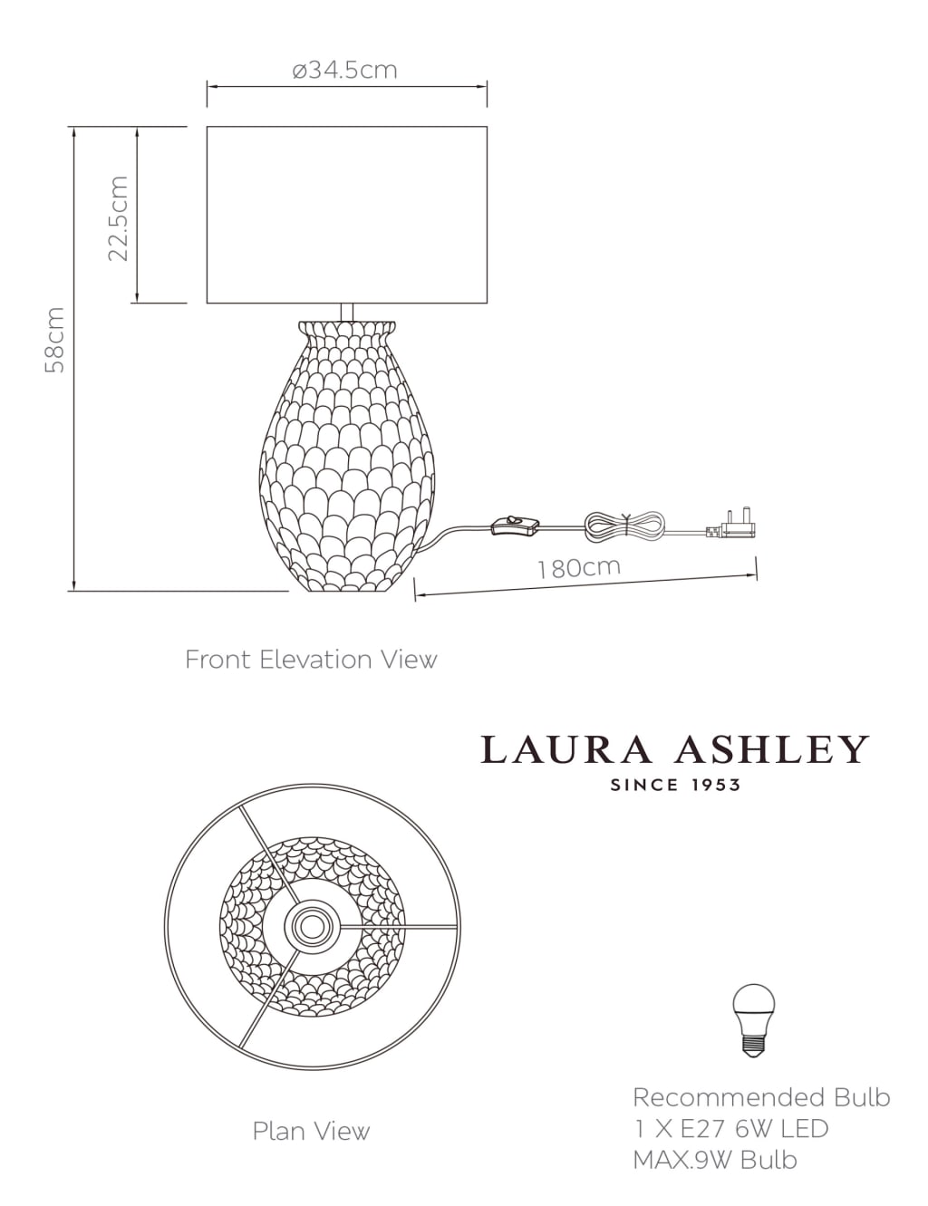 Liza Table Lamp 4 of 4