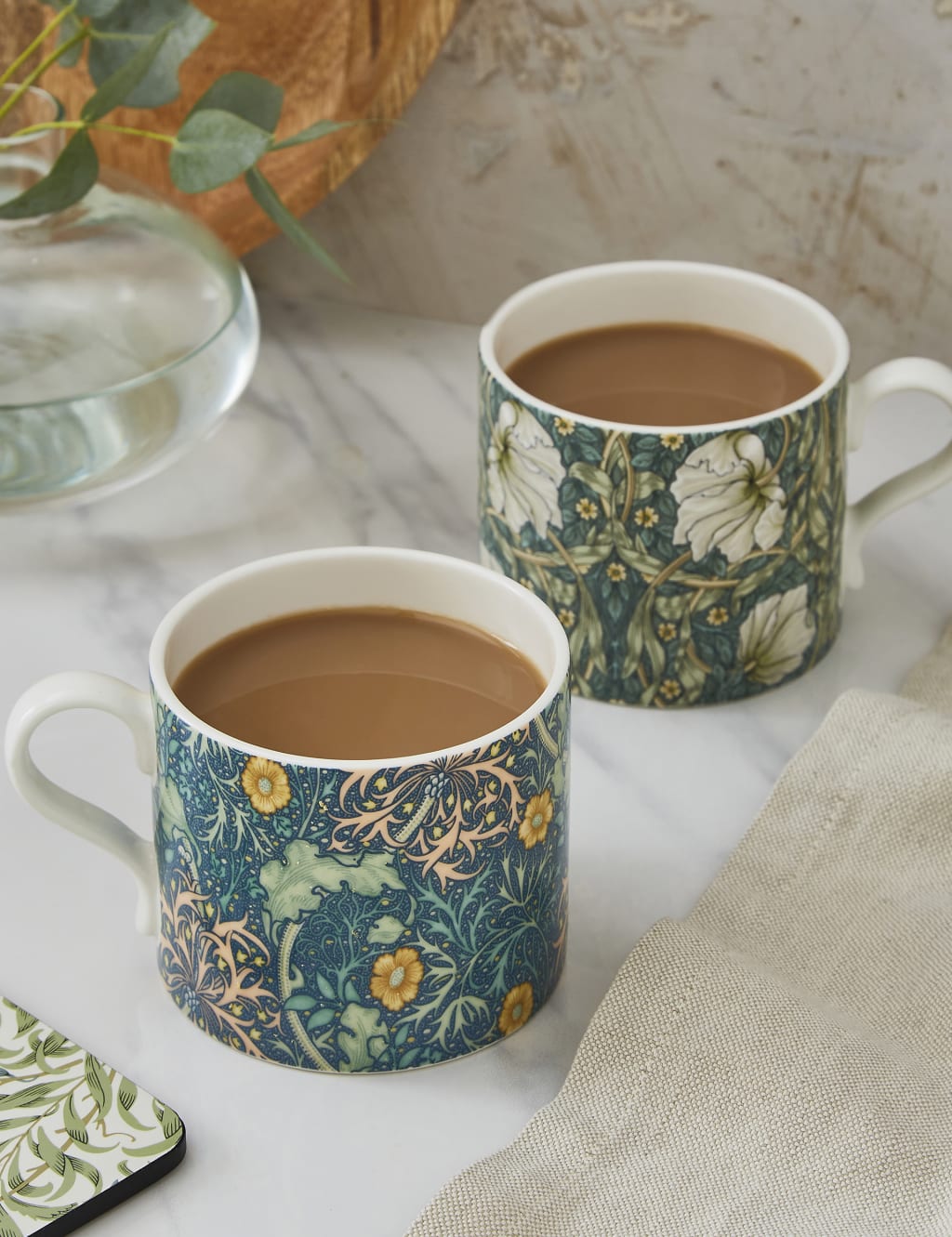 Set of 2 Seaweed Mugs 2 of 6