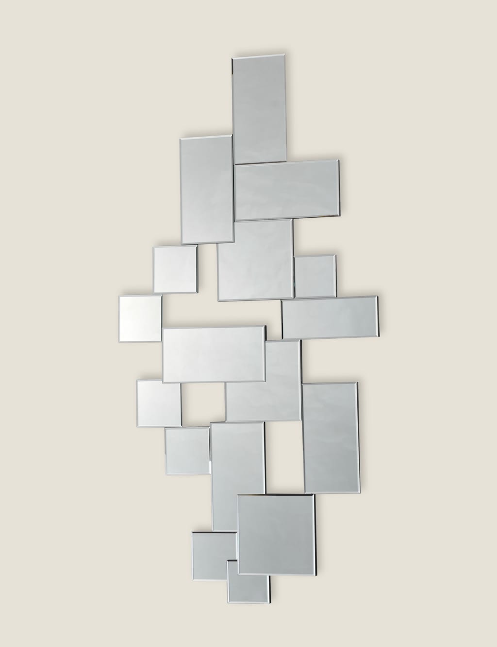 Block Wall Mirror 1 of 4