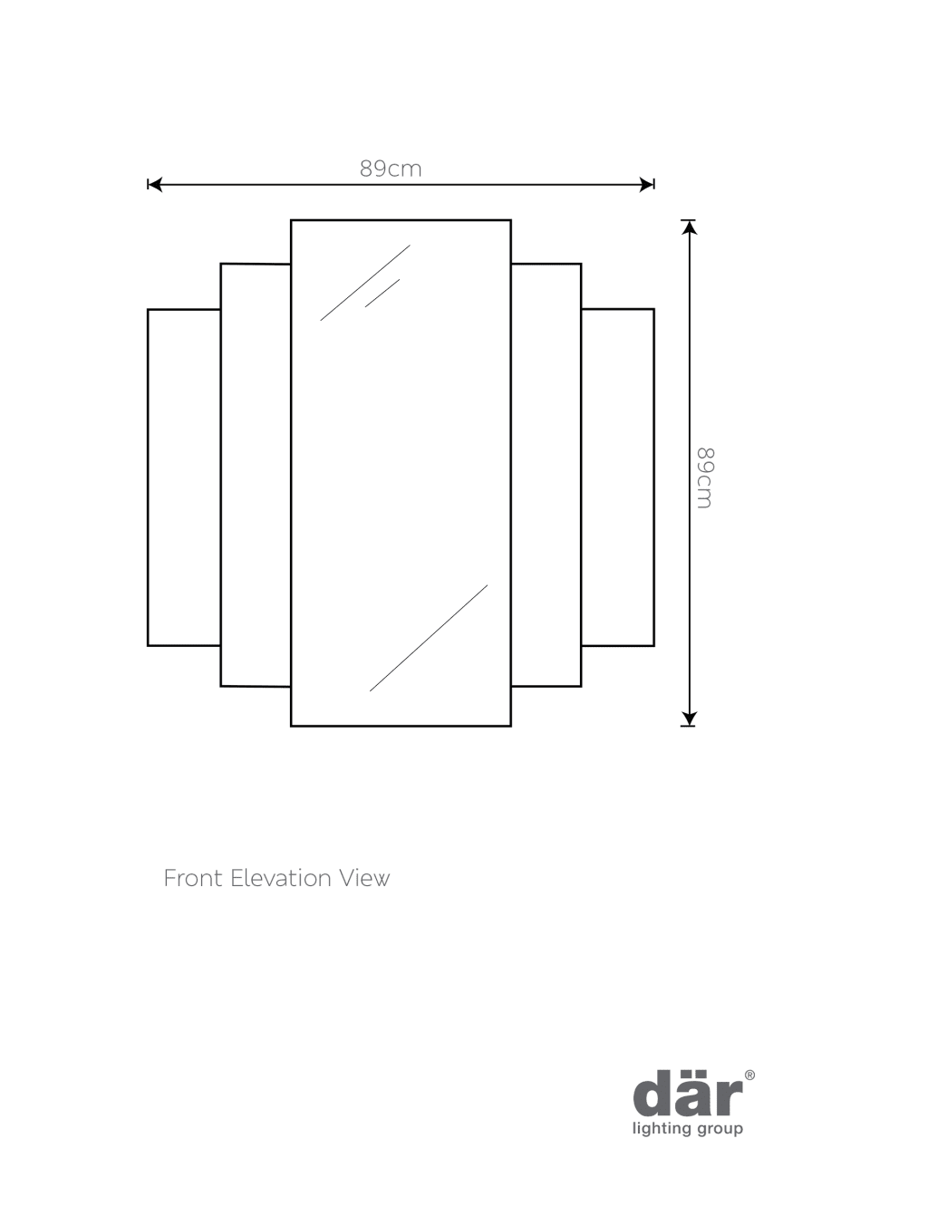 Odeon Rectangular Wall Mirror 4 of 4