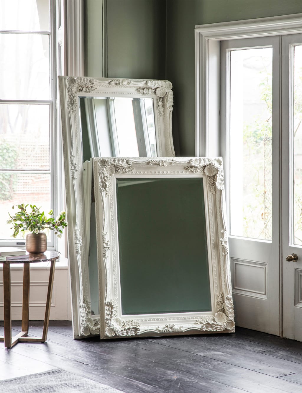 Carved Louis Extra Large Wall Mirror 2 of 5