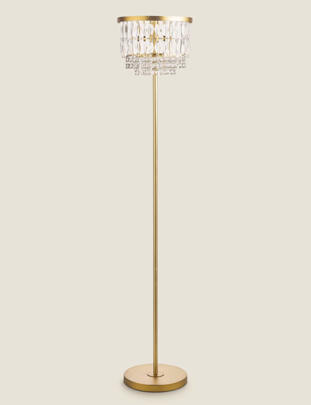 Rhosill Faceted Glass Floor Lamp 5 of 6