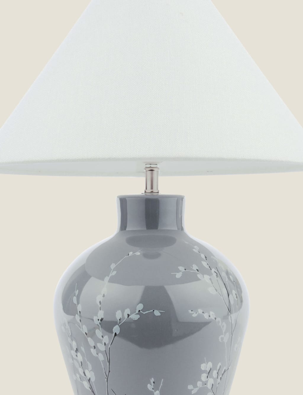Pussywillow Ceramic Table Lamp 4 of 6