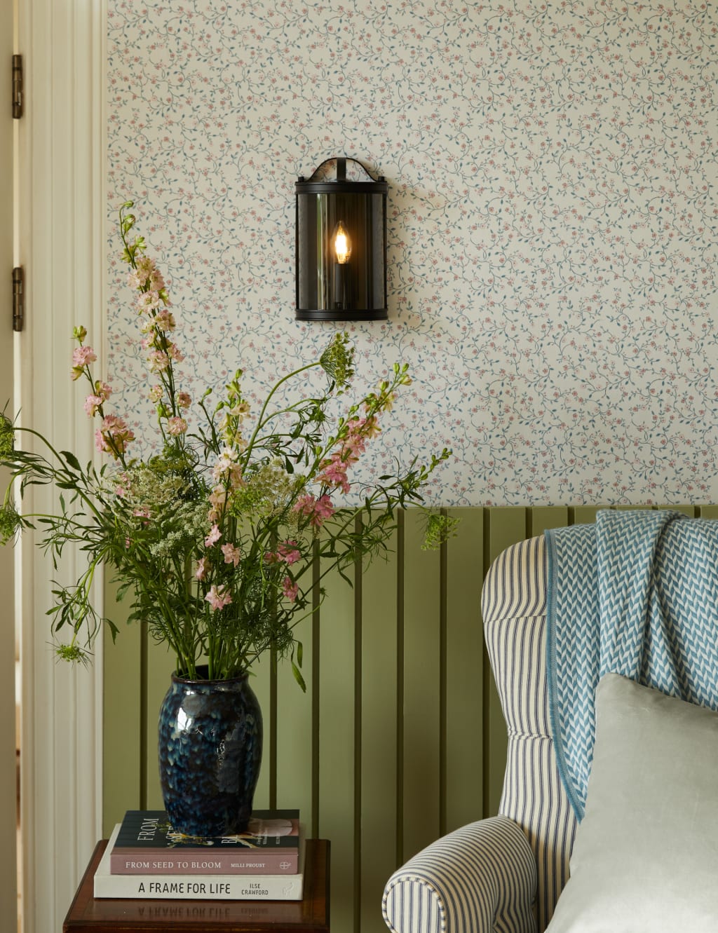 Harrington Metal Flush Wall Light 3 of 6