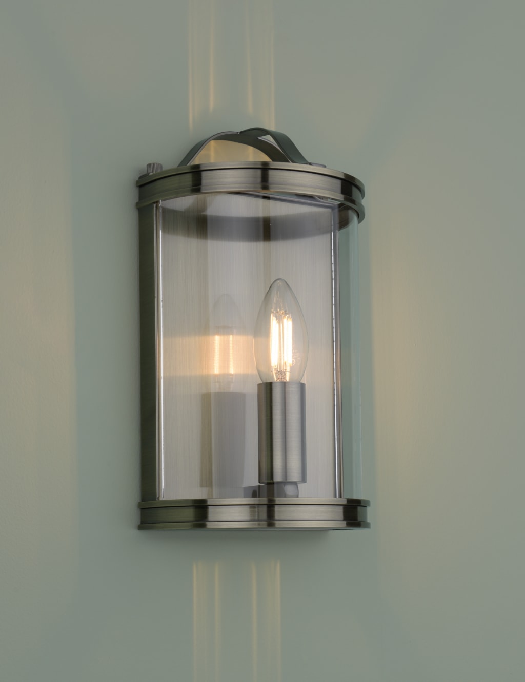 Harrington Metal Flush Wall Light 2 of 5