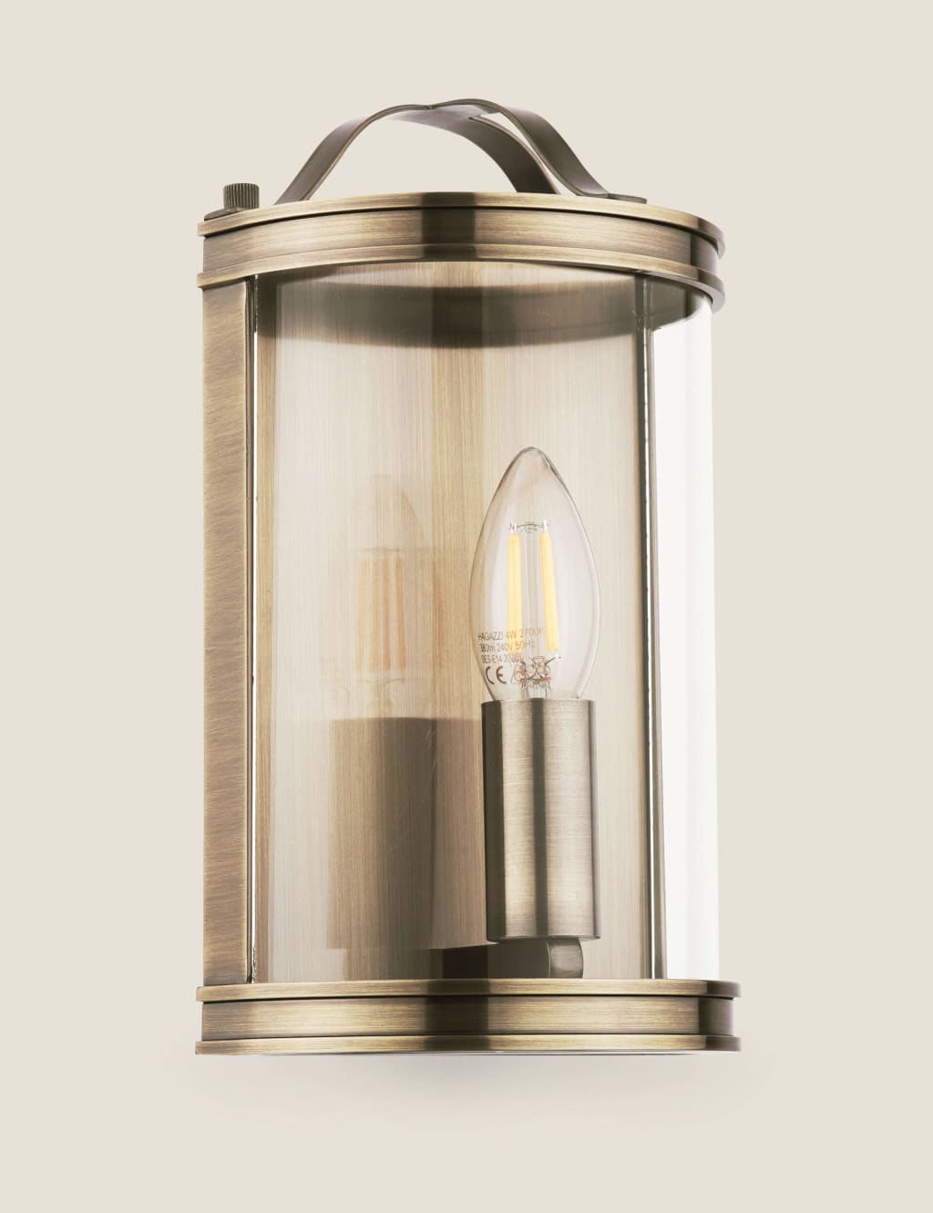 Harrington Metal Flush Wall Light 4 of 5