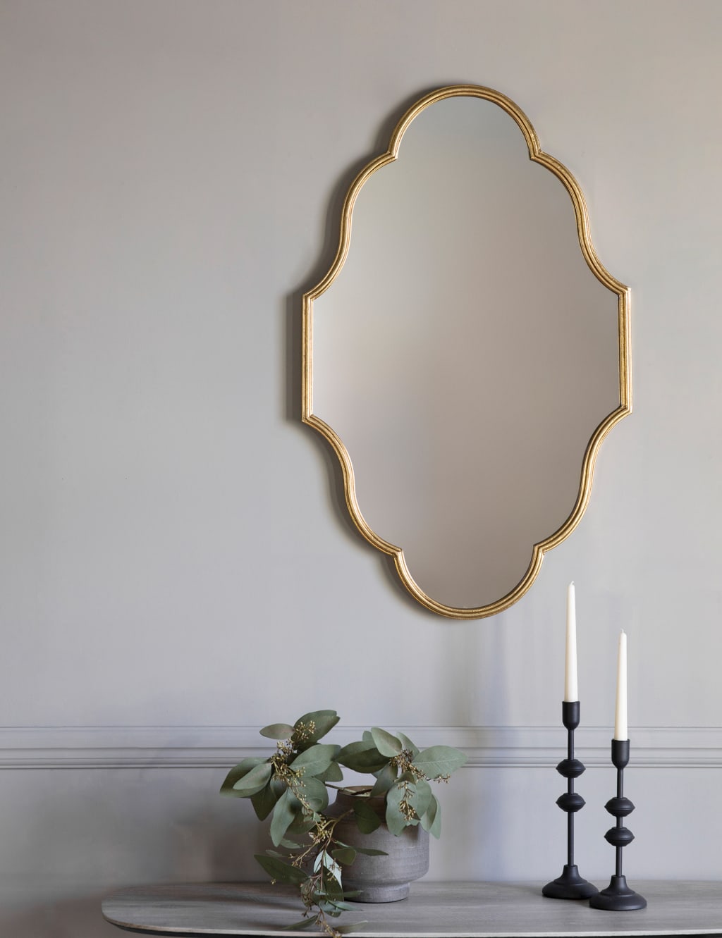 Castello Large Curved Wall Mirror 4 of 4