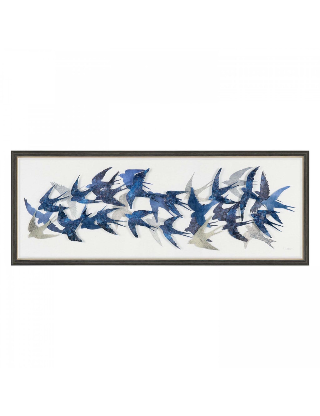 Flock Together Birds Rectangle Framed Art 2 of 2