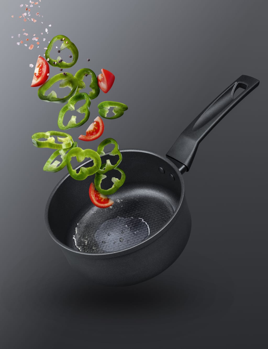 9 x Tougher Non Stick Saucepan Set of 3 4 of 7