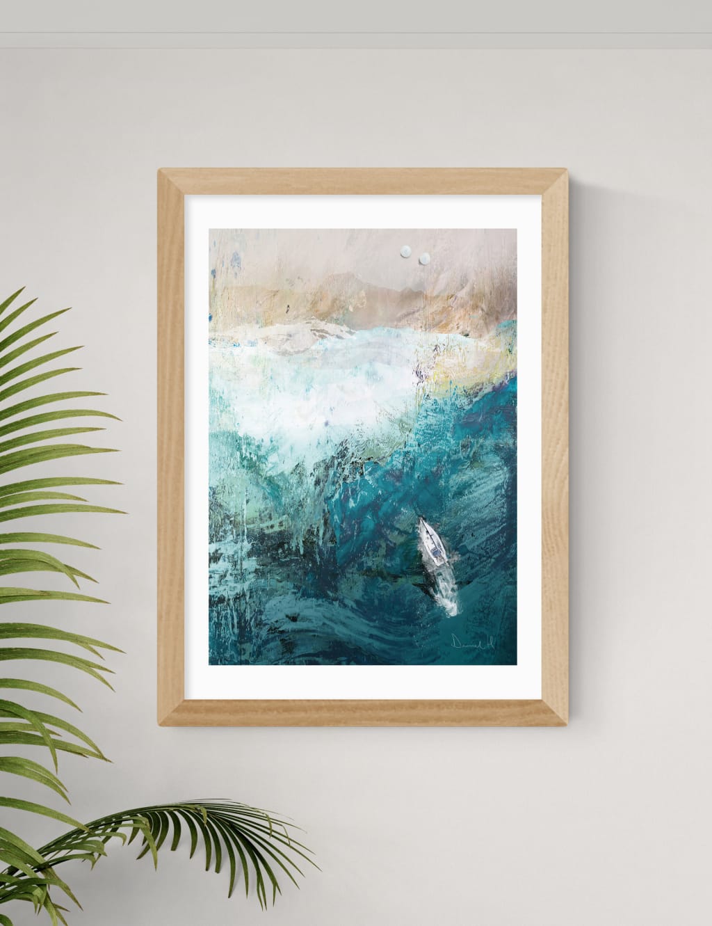 Azure Walk Framed Art 2 of 2