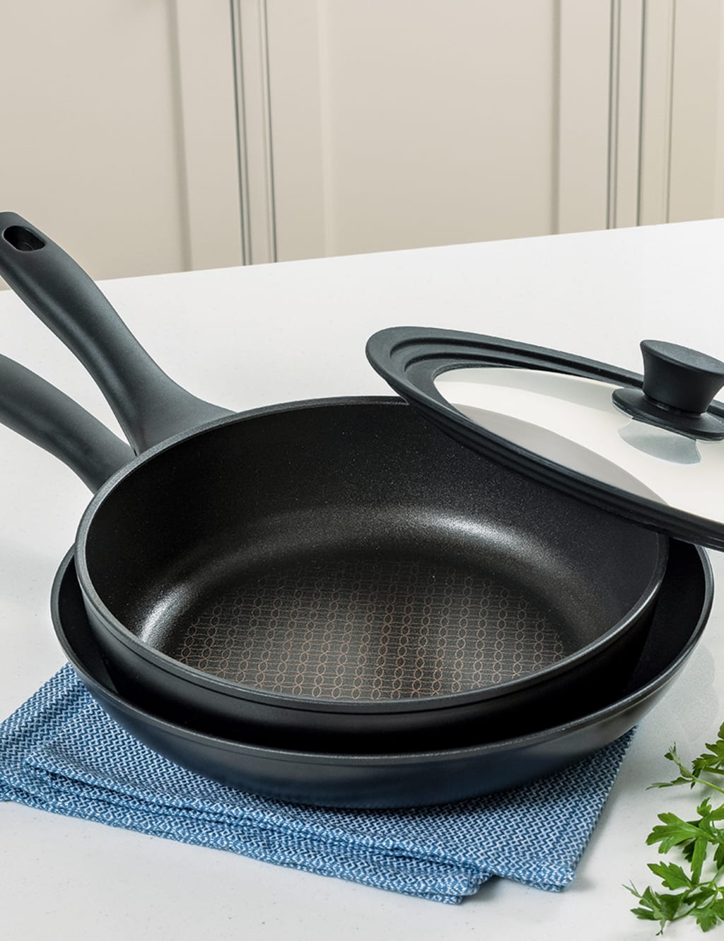 Nadiya Non Stick Frying Pan Set of 2 4 of 11